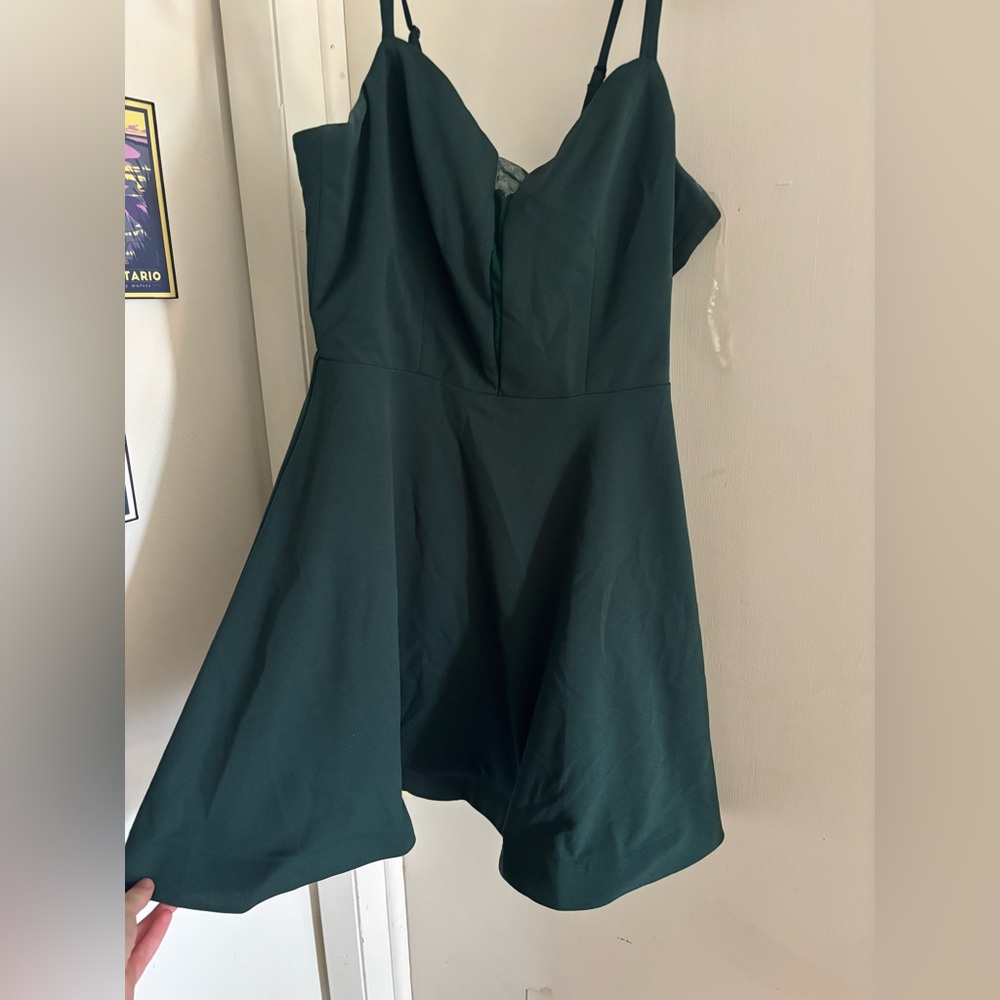 Teeze Me Forest Green Dress